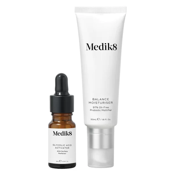 Balance Moisturiser & Glycolic Acid Activator Matující krém pro prevenci akné s aktivátorem kyseliny glykolové