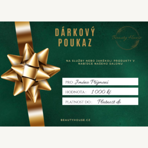 Dárkový poukaz kosmetika Beauty House d 1000